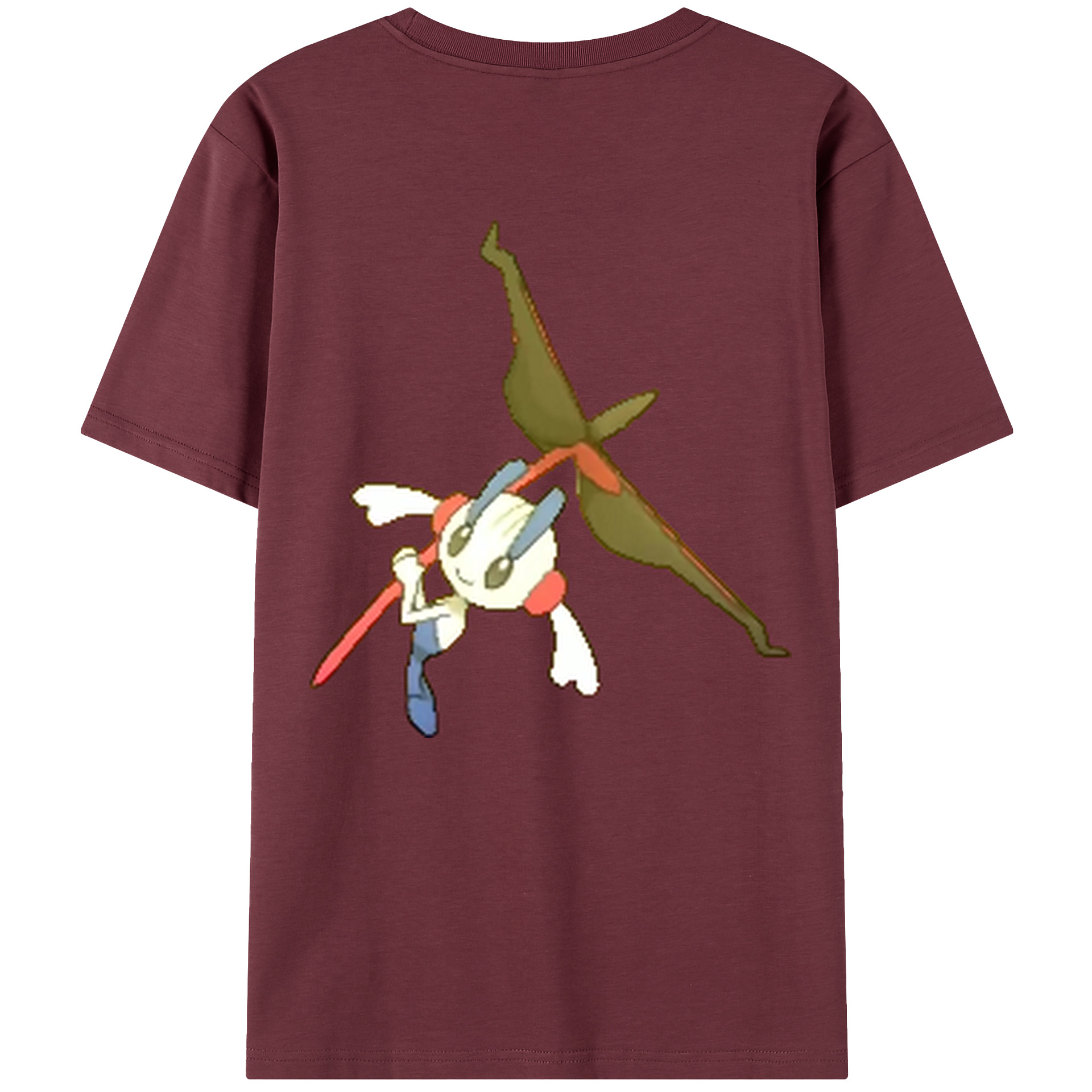 （画像用） ポケットモンスター Pokémon 綿100％半袖Tシャツ（背面プリント）